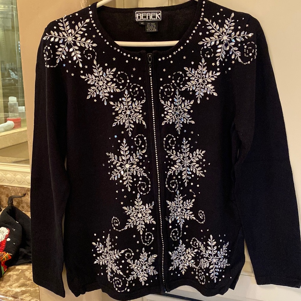 Black Christmas Sweater
